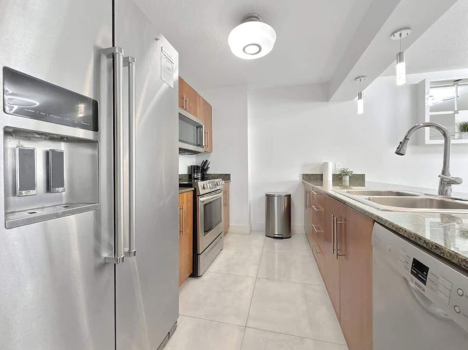 Fully equipped kitchen