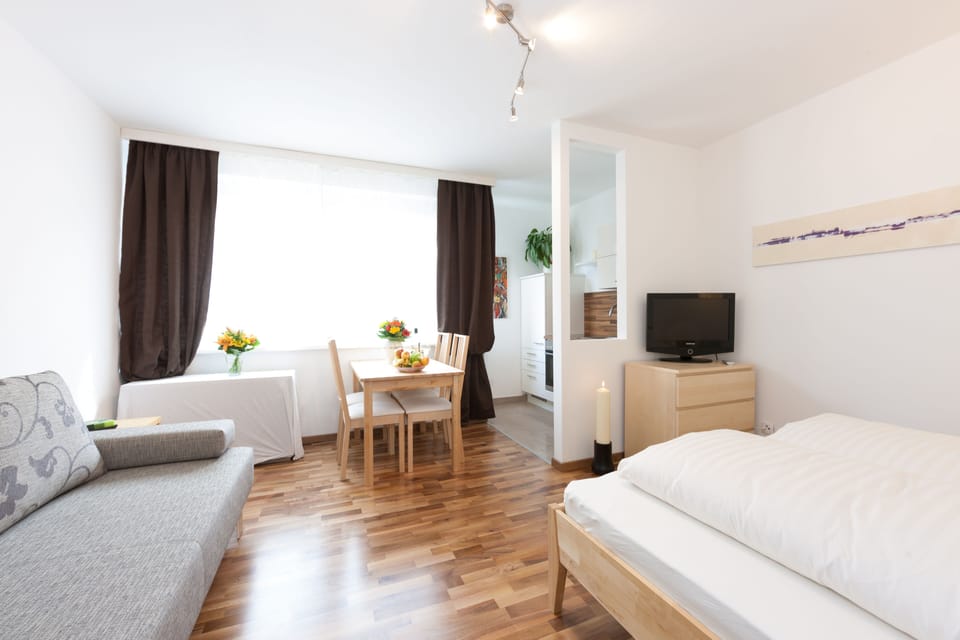 Studio | Living area | TV