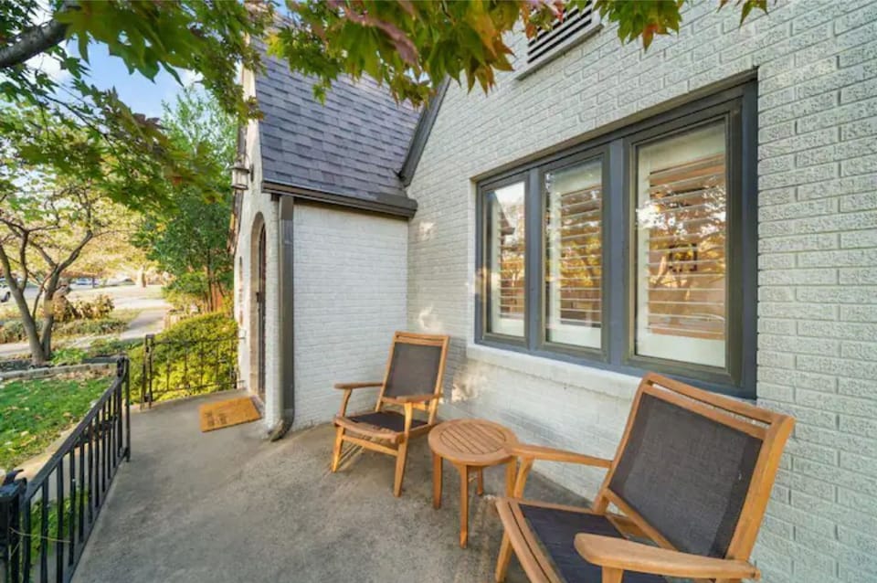 The best spot to have a morning coffee or evening cocktail