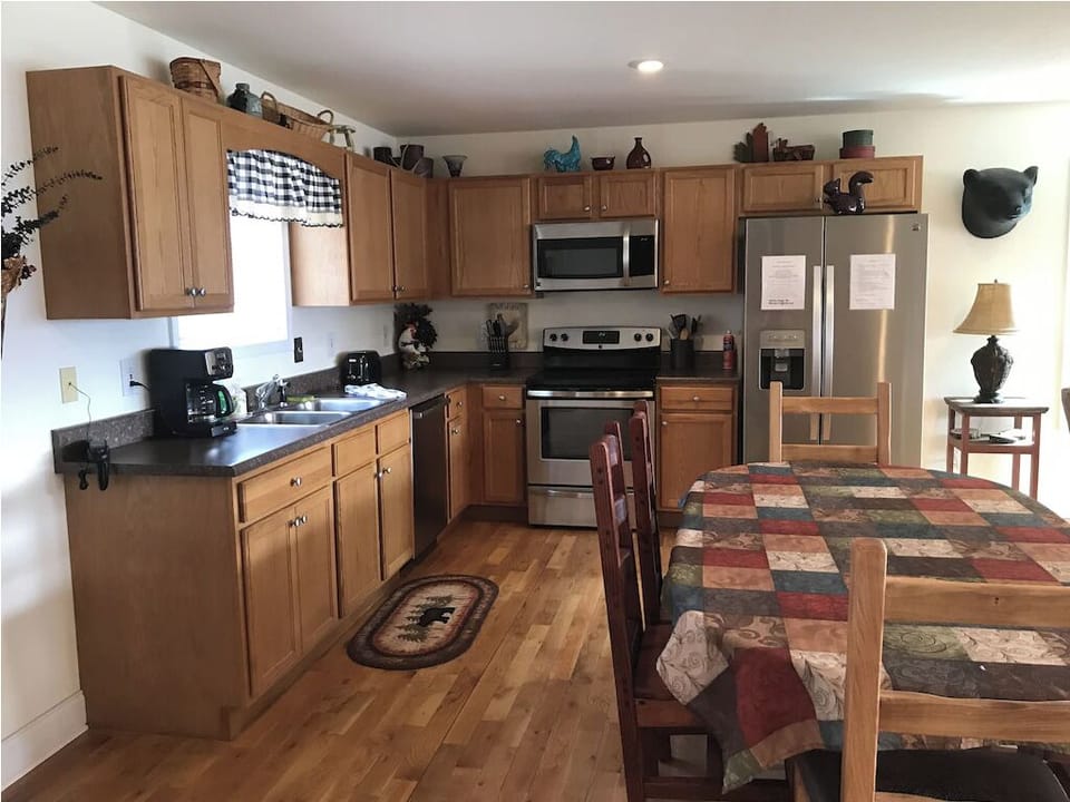 Fully equipped kitchen