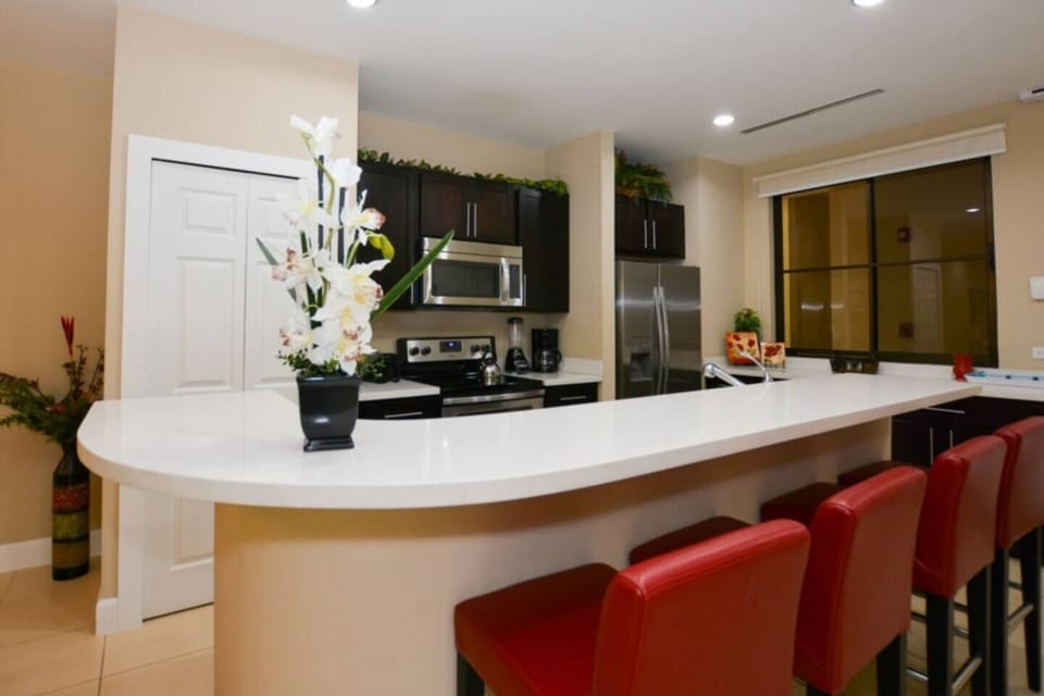 well equipped kitchen