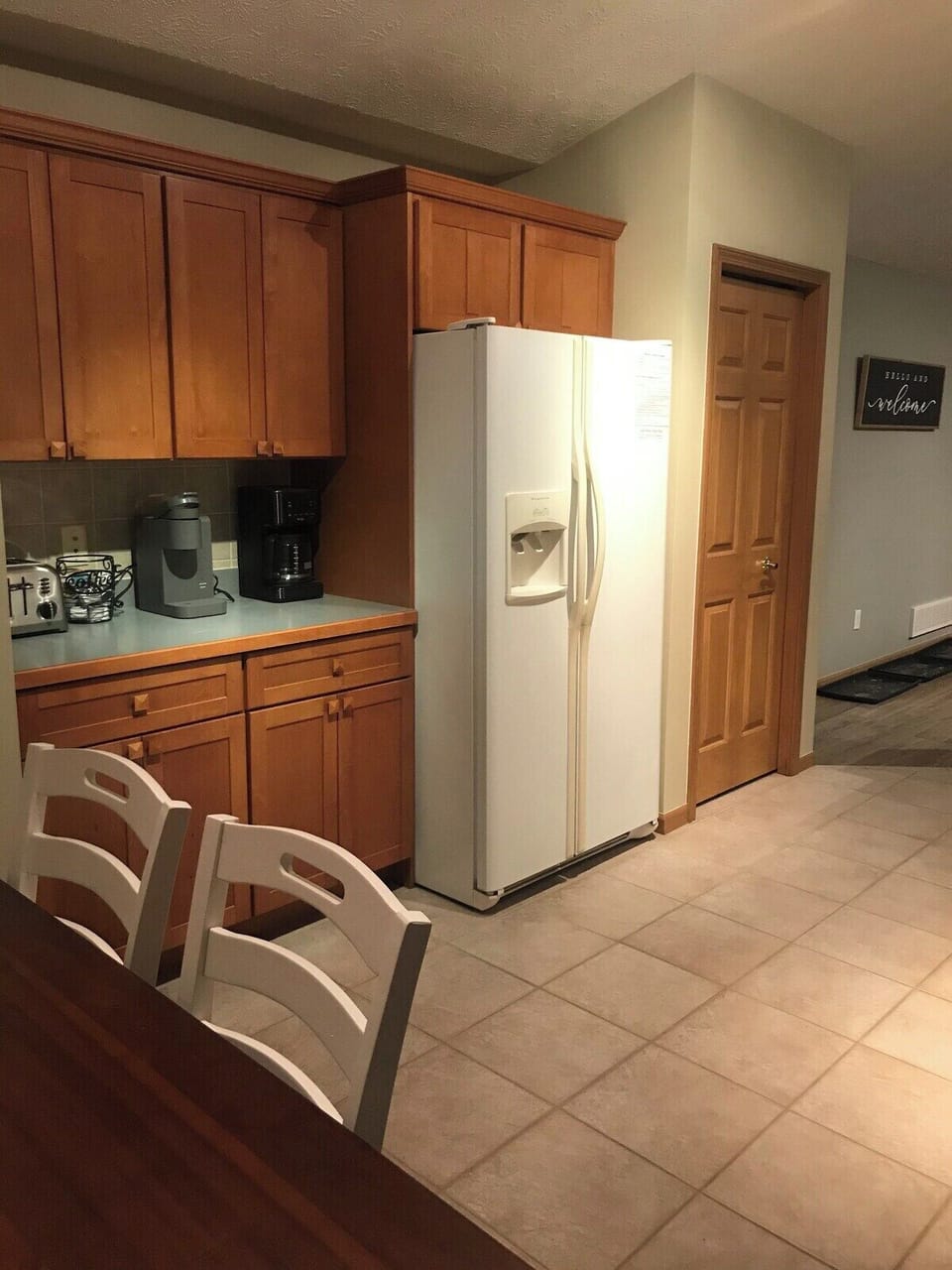 Fully stocked kitchen