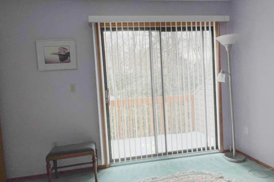 Outdoor balcony in Master bedroom