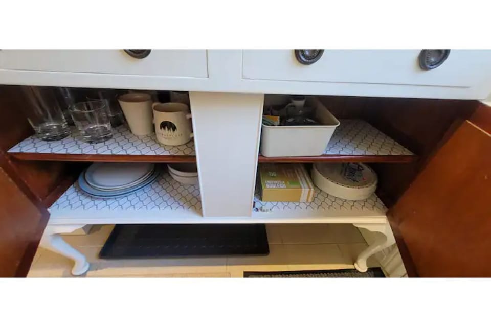 Real dishes and disposables too—because vacations shouldn't mean dishes!