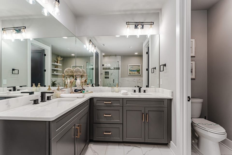 Downstairs master bath