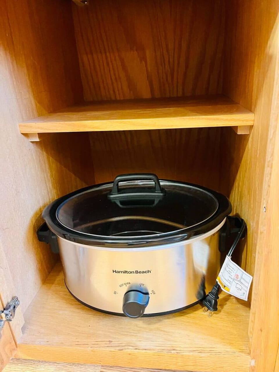 Crock pot to use during your stay.