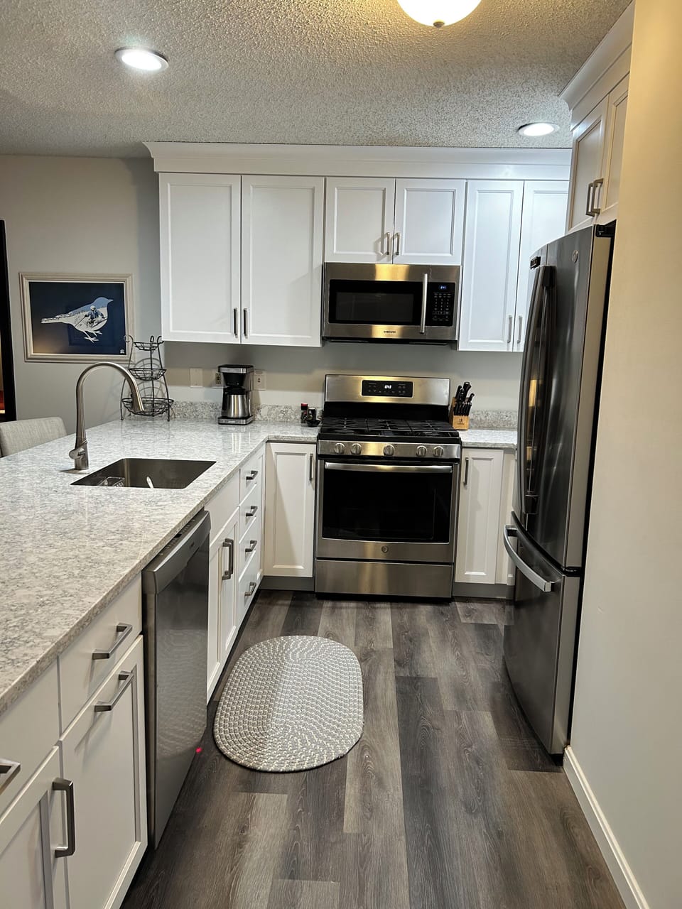 Newly remodeled kitchen