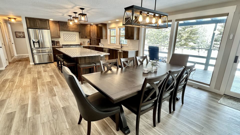 Kitchen and dining