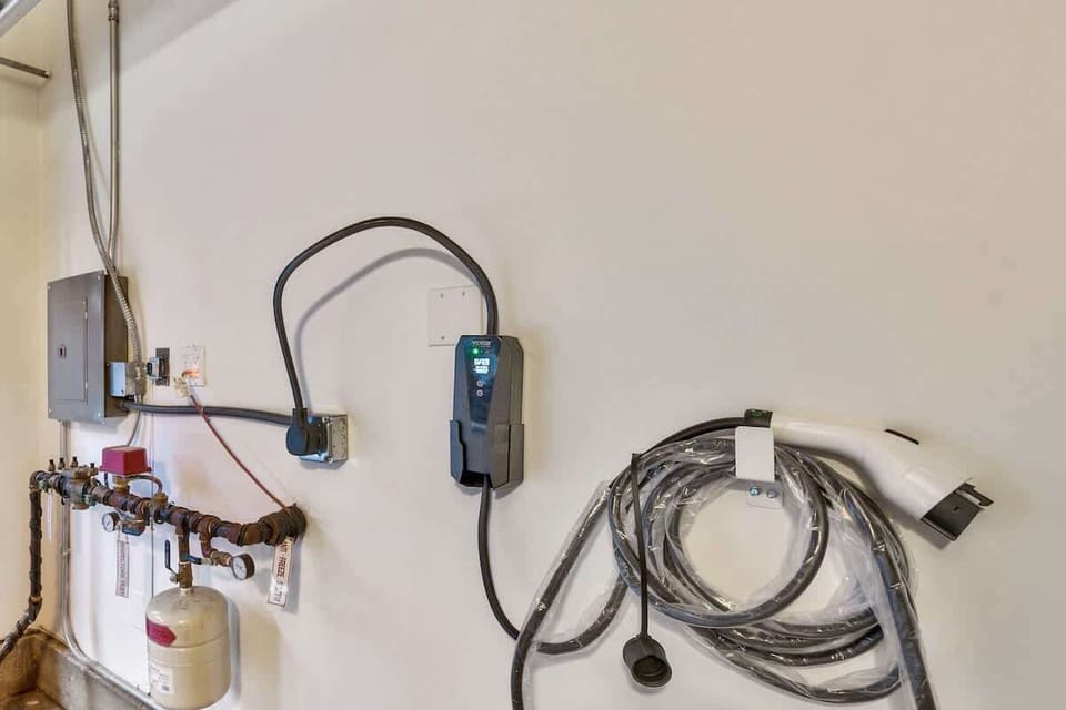 Universal EV charger, available for all guests at no additional cost. Charge your electric vehicle, for free. 
