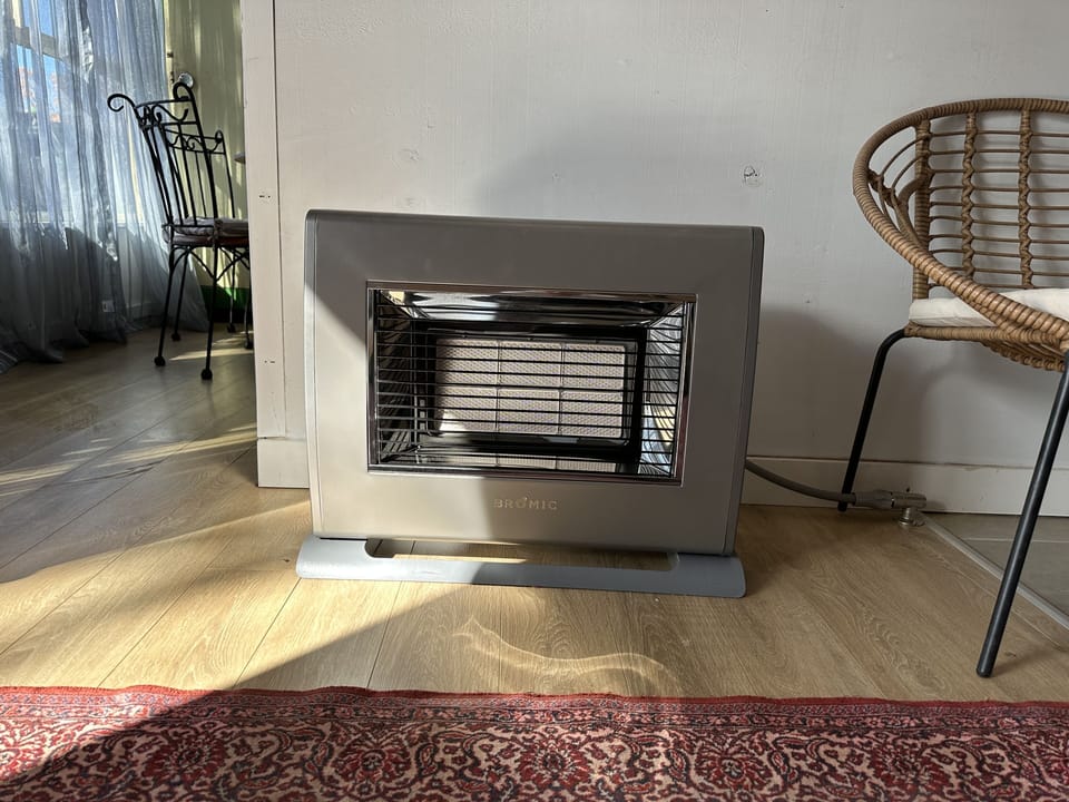 Gas heating during cold months 