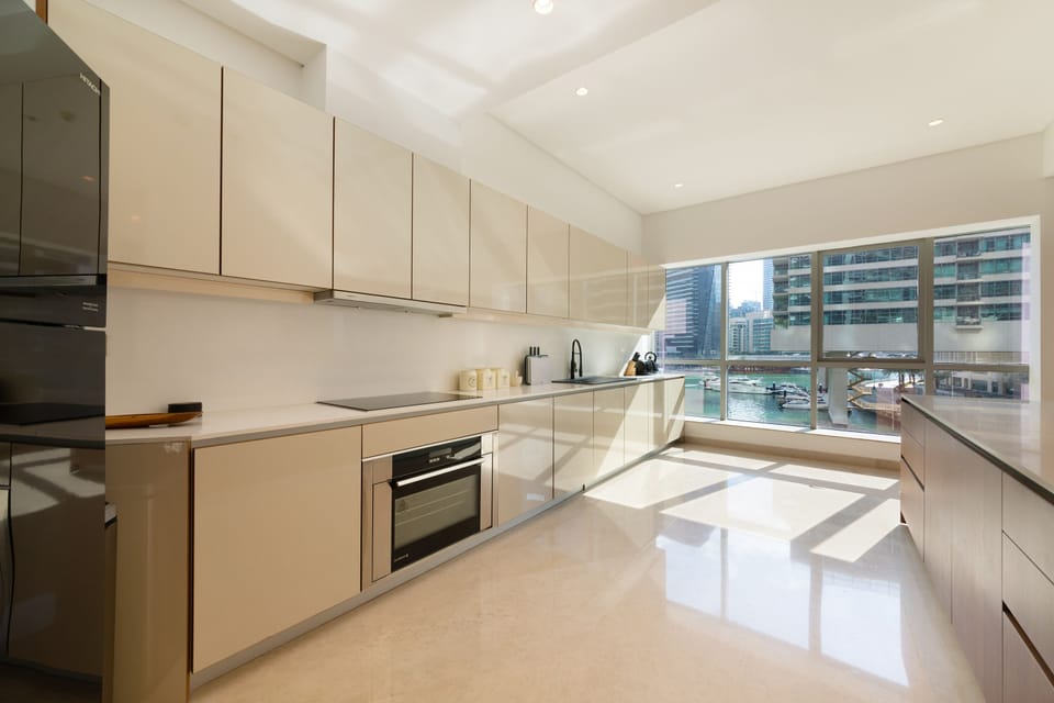 Villa, 3 Bedrooms | Private kitchen | Fridge, microwave, oven, dishwasher