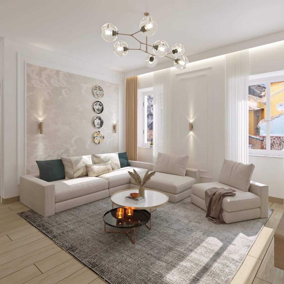 Deluxe Apartment | Living area | Smart TV