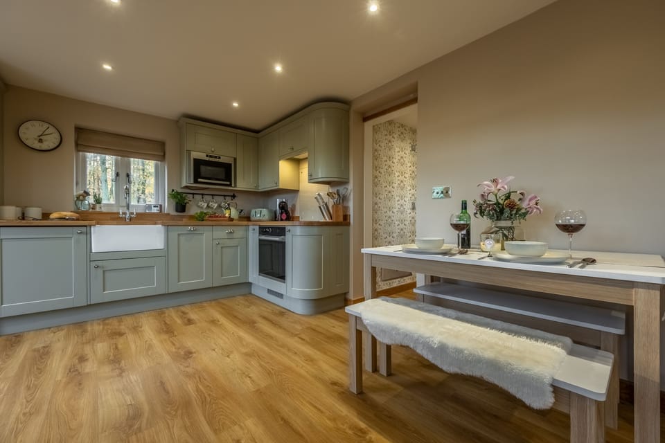 Ground floor: The kitchen is well-equipped