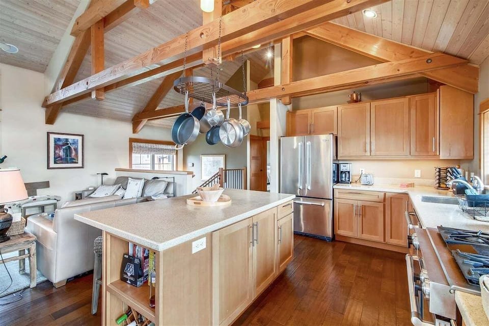 Main Living Space at The Lodges D1