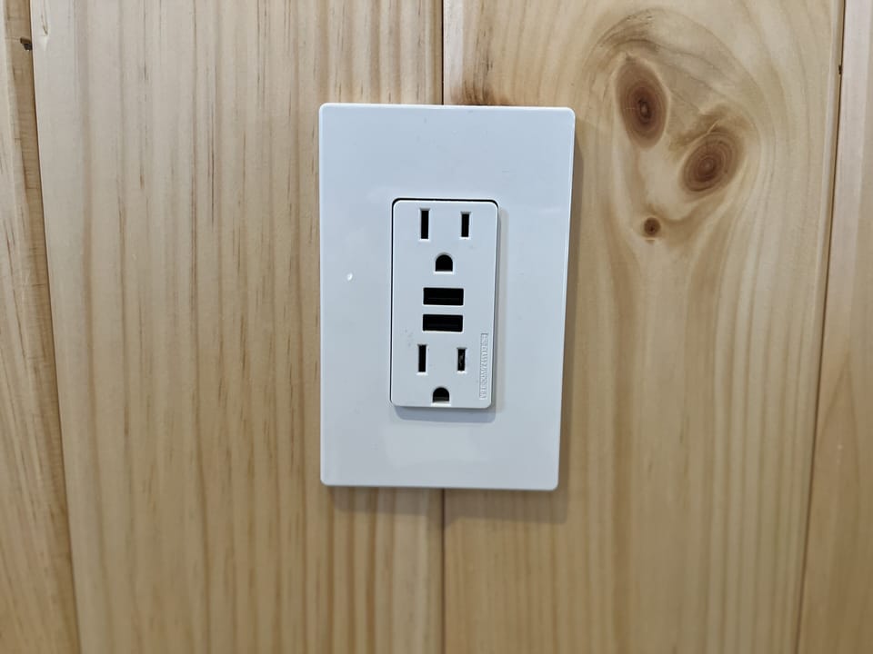 USB outlets in every room