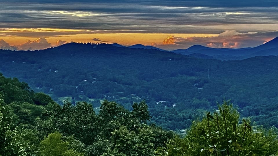 View from the top floor!