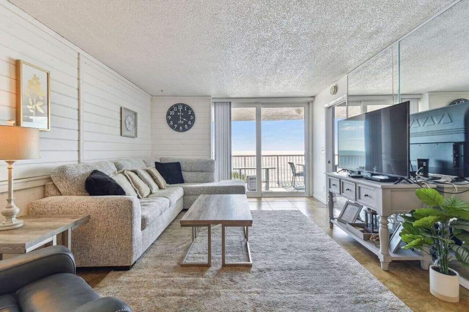 Family room with a view
