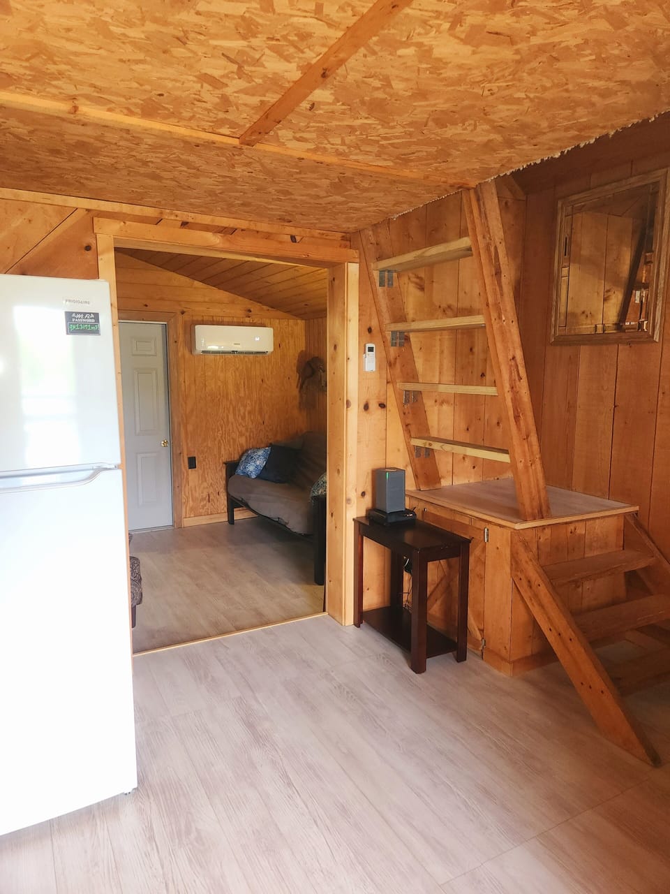 Stairs to loft.