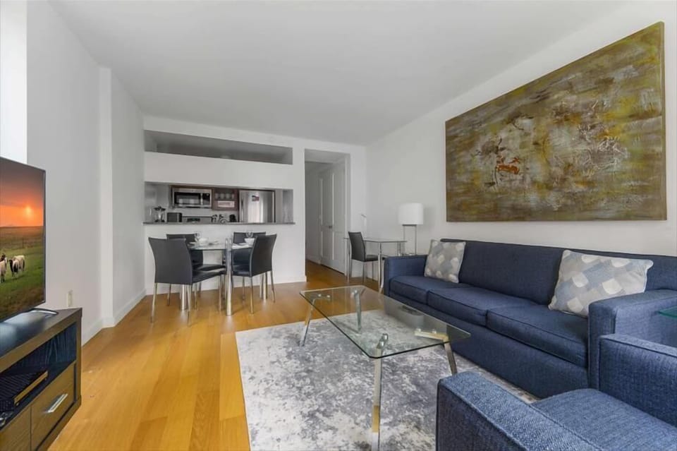 Midtown West New York 1 Bedroom Living Room