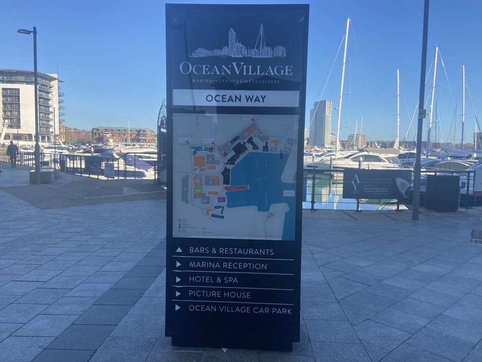 Steps away from Marina bars restaurants cinema 