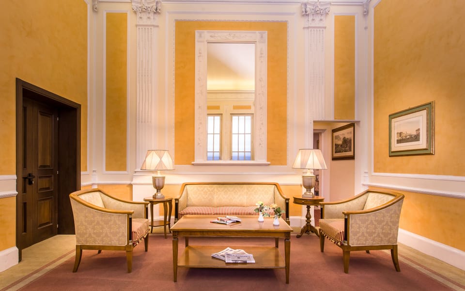 Lobby sitting area