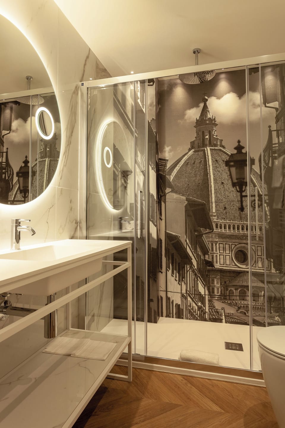 Free toiletries, hair dryer, bidet, towels