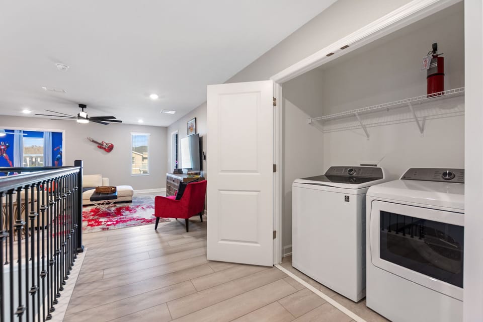 Laundry area