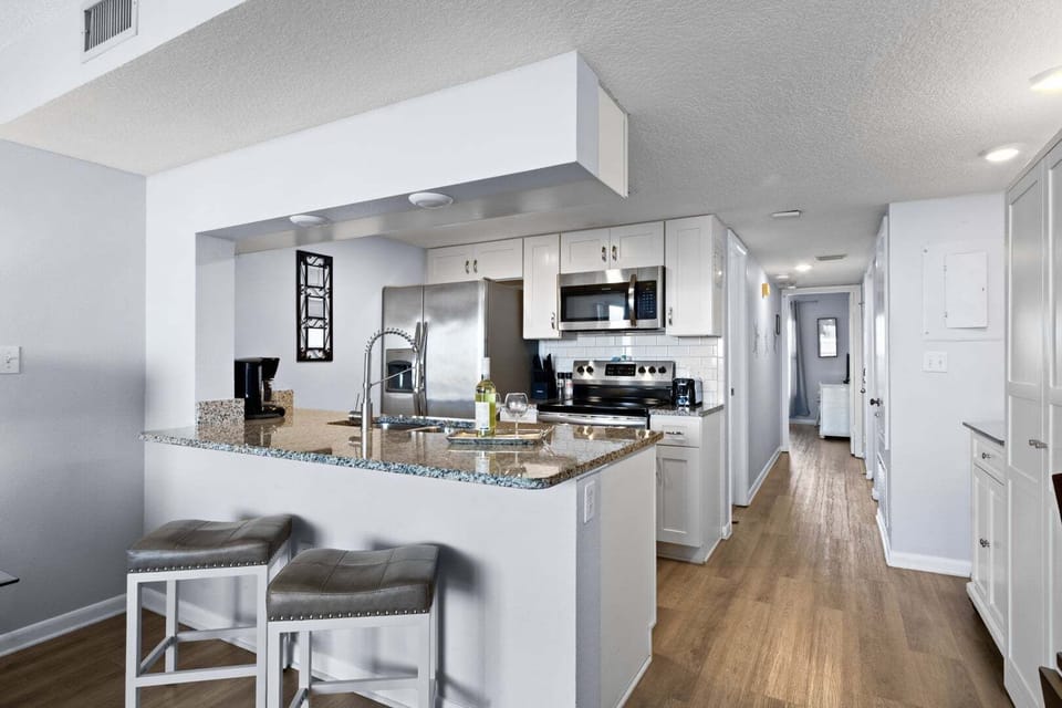 Spacious, modern kitchen—perfect for cooking & gathering