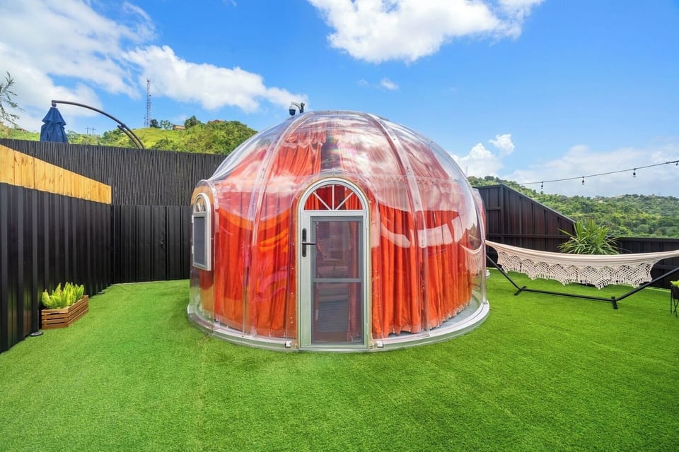 A unique structure for a unique stay.
