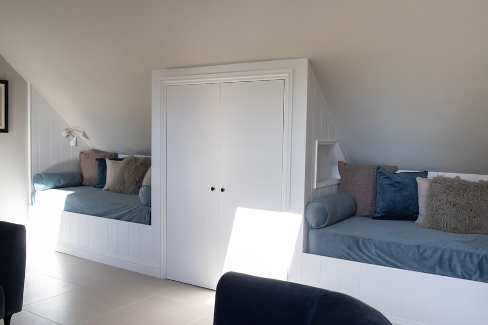 Cosy cabin day beds, can be converted to single beds easily