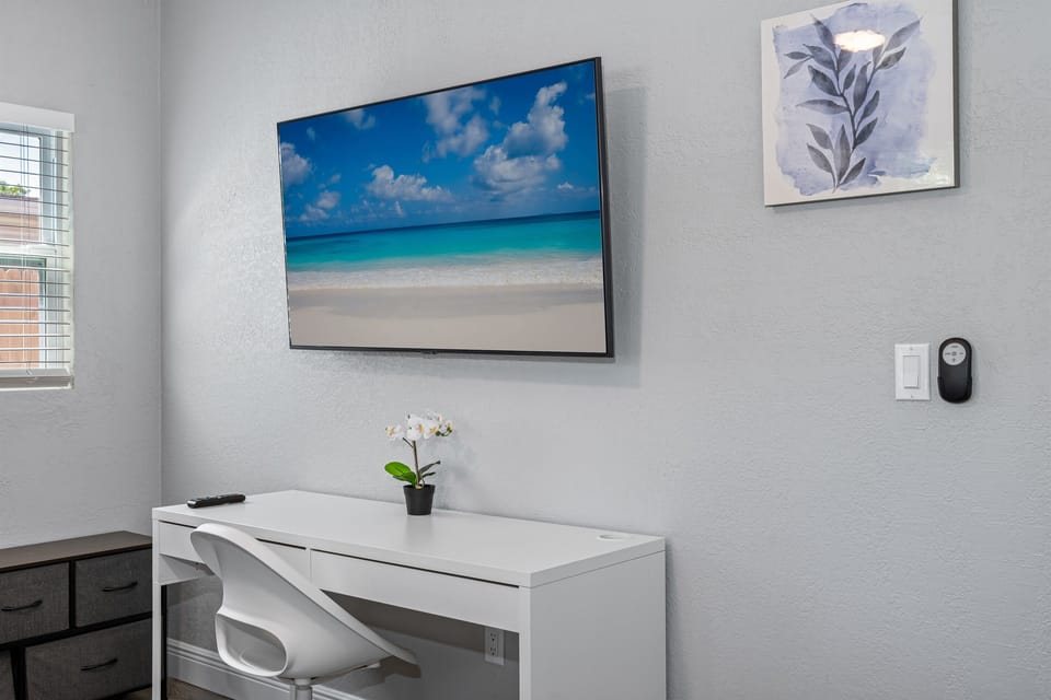 The living room of this beautiful home is the perfect space for relaxation and entertainment.
