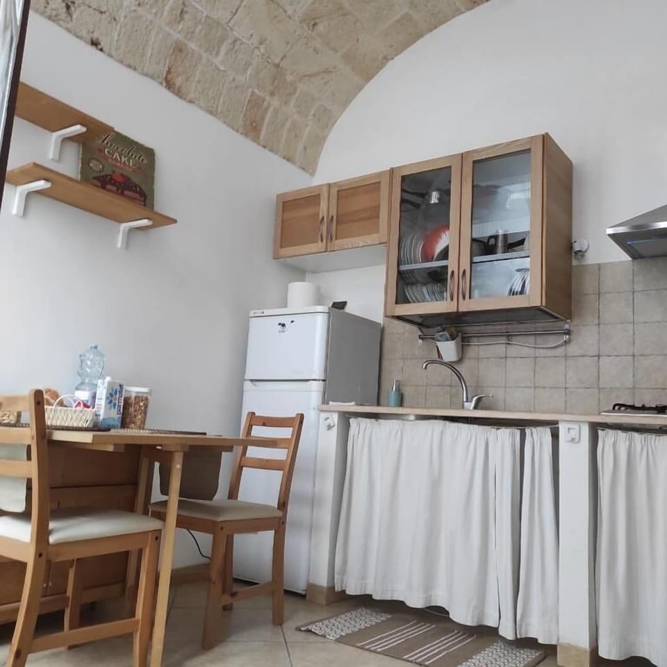 Superior Apartment | Private kitchen | Full-size fridge, microwave, oven, stovetop