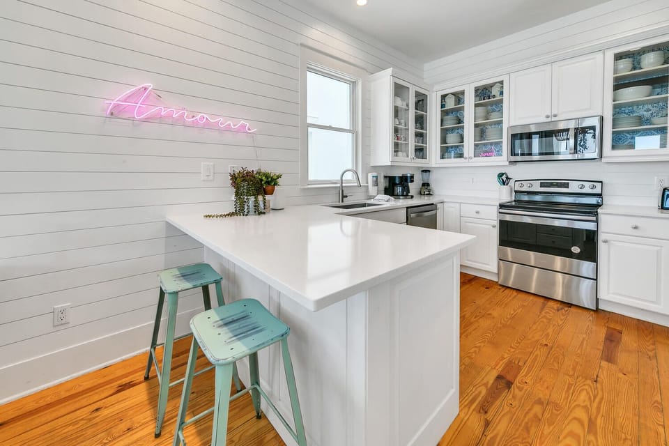 2nd Floor - Kitchen, Living and Dining - Beautifully updated!