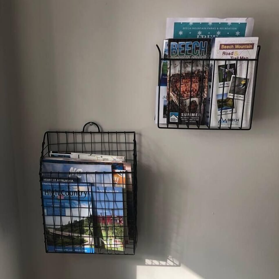 Flyers, maps, etc to help you explore the area.
