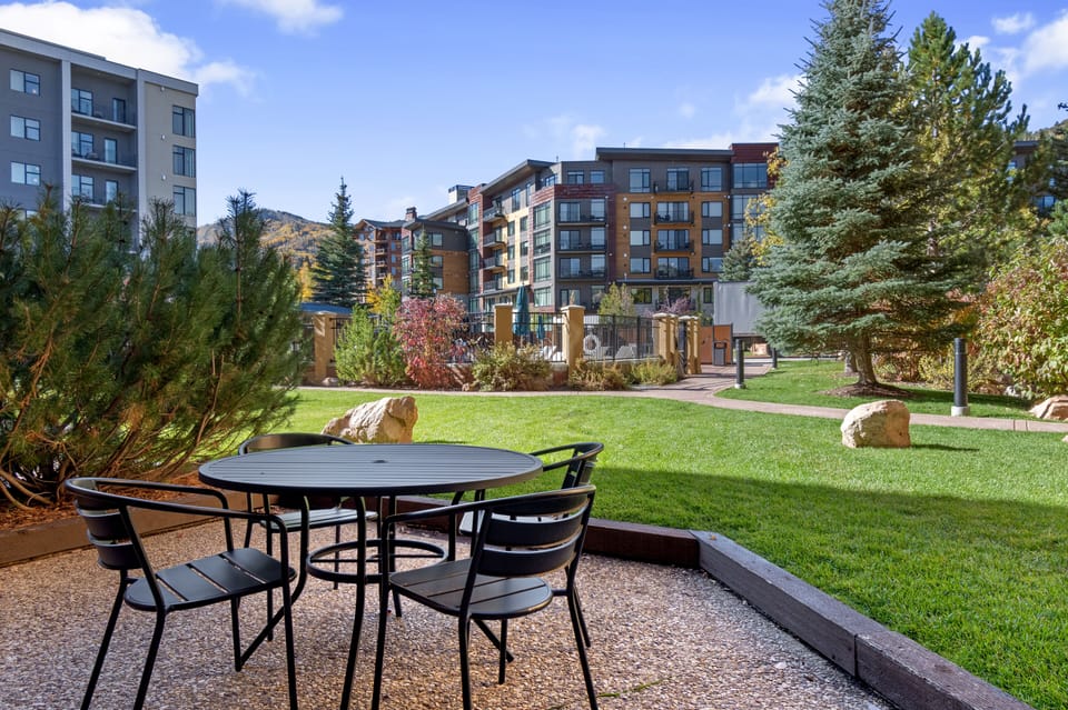 Private patio