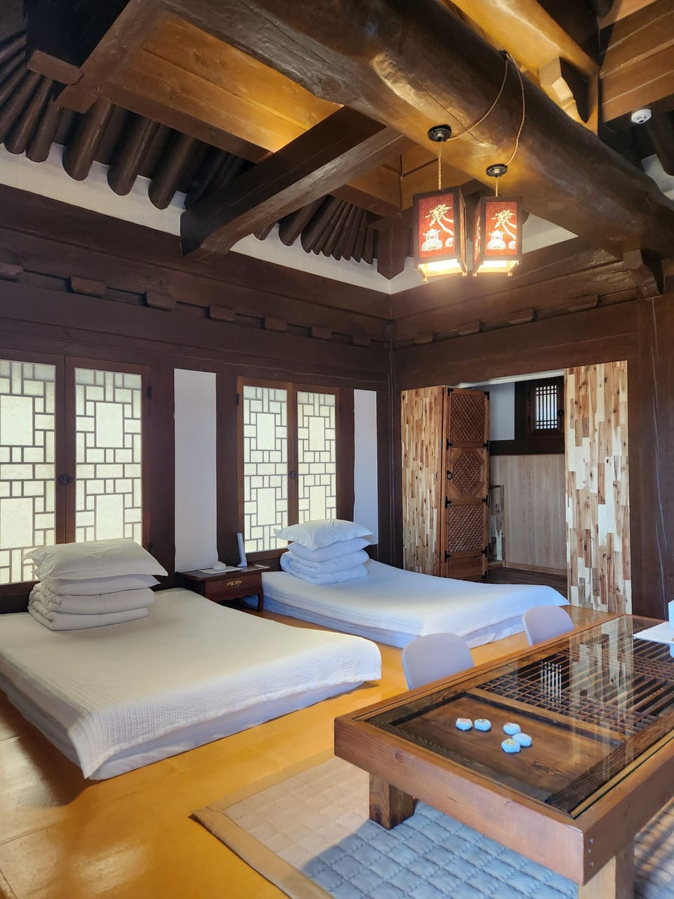 Deluxe Twin Room, Refrigerator, City View | Premium bedding, down comforters, memory foam beds