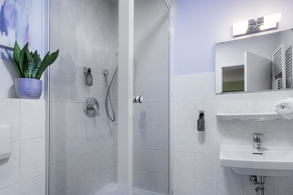 City Triple Room | Individually decorated, desk, laptop workspace, iron/ironing board
