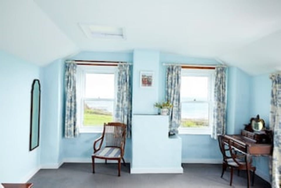 More window looking on to bay from Trevara main bedroom,