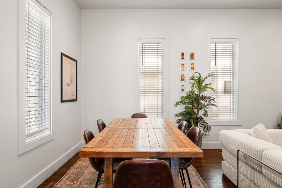 Dining area for shared meals.
