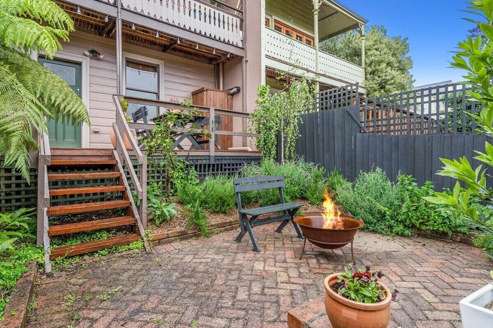 Peaceful and secluded outside garden