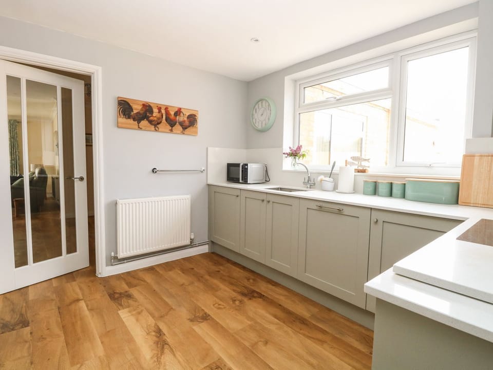 Fridge, dishwasher, electric kettle, toaster