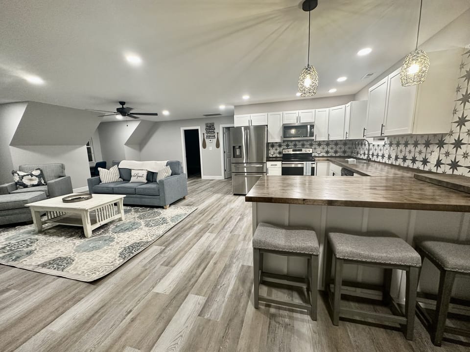 Open concept living