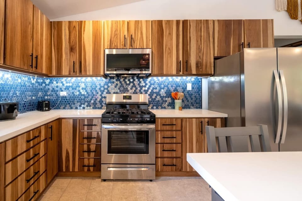 beautifully appointed kitchen with refined style