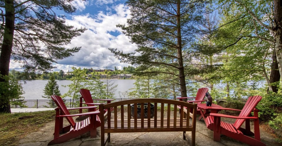 The Adirondacks await! Across the street from beautiful Mirror Lake. 