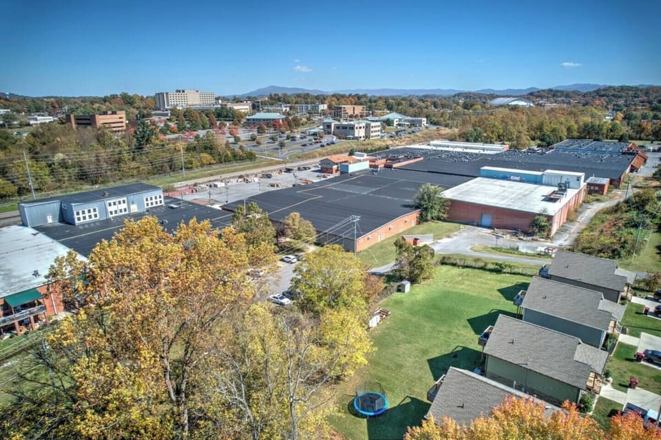 Burlington building & Johnson City Medical Center