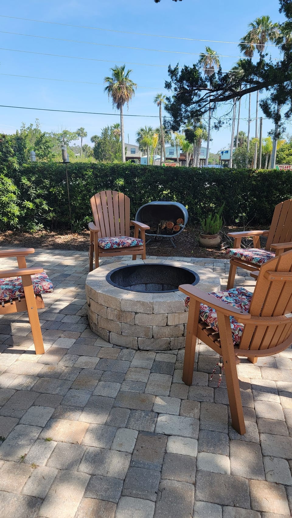 Front Patio Fire Pit
