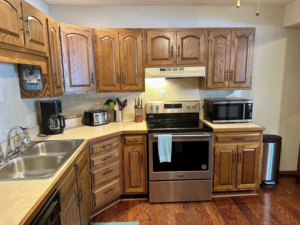 Kitchen With Brand New Range