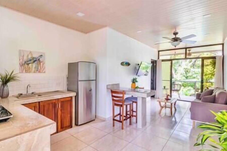 Kitchen and Living room