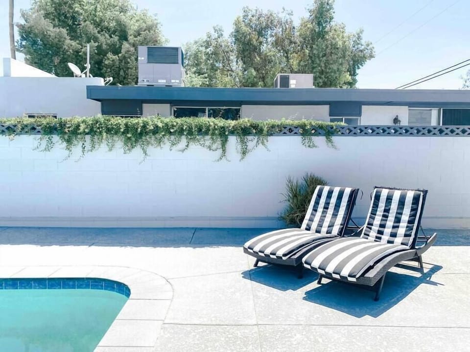 Patio days and pool dips. Simple joys under the sun.
