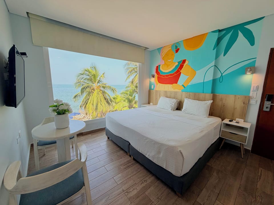 Superior Double or Twin Room, Sea View | In-room safe, free WiFi, bed sheets